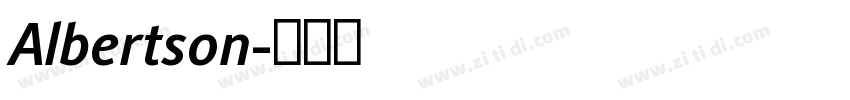 Albertson字体转换