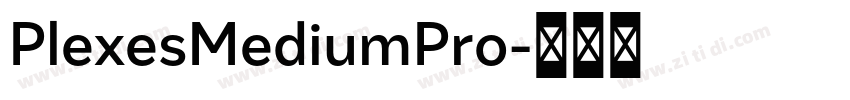 PlexesMediumPro字体转换