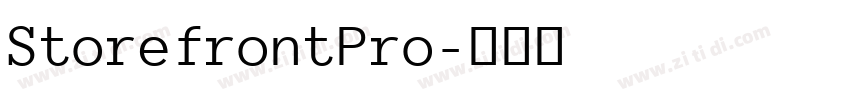 StorefrontPro字体转换