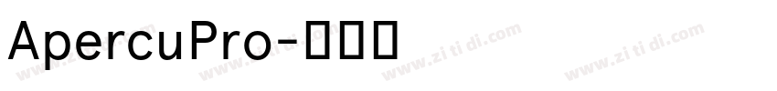 ApercuPro字体转换