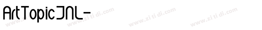 ArtTopicJNL字体转换