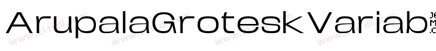 ArupalaGroteskVariab字体转换