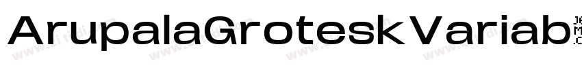 ArupalaGroteskVariab字体转换