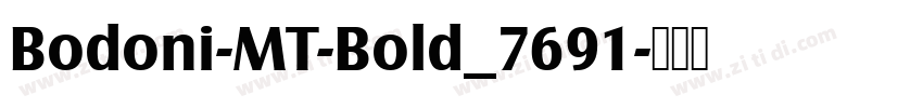 Bodoni-MT-Bold_7691字体转换