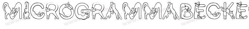 MicrogrammaBecker字体转换