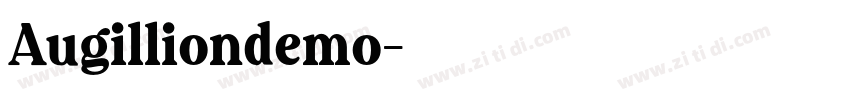 Augilliondemo字体转换