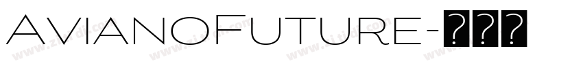AvianoFuture字体转换