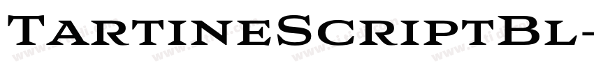 TartineScriptBl字体转换