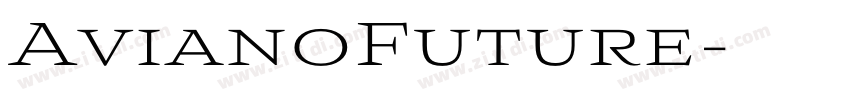 AvianoFuture字体转换