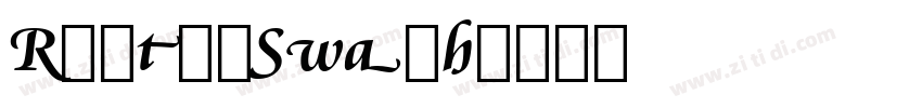 RustixSwash字体转换