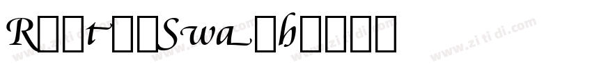 RustixSwash字体转换