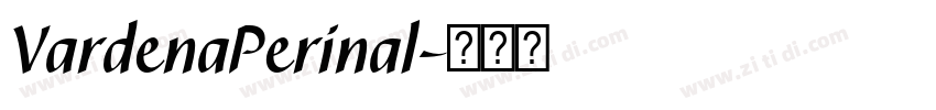 VardenaPerinal字体转换