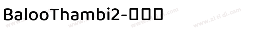 BalooThambi2字体转换