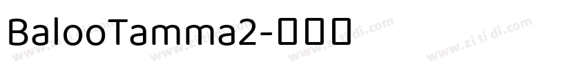 BalooTamma2字体转换