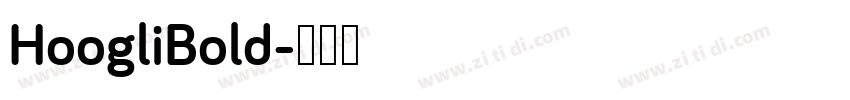 HoogliBold字体转换