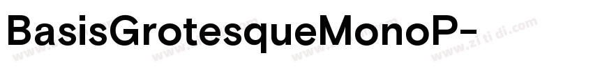 BasisGrotesqueMonoP字体转换 BasisGrotesqueMonoP字体转换
