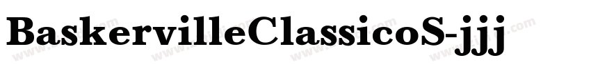 BaskervilleClassicoS字体转换