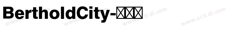 BertholdCity字体转换