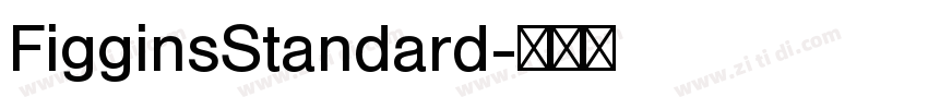 FigginsStandard字体转换
