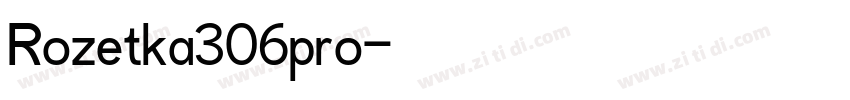 Rozetka306pro字体转换
