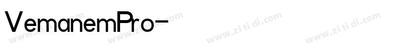 VemanemPro字体转换