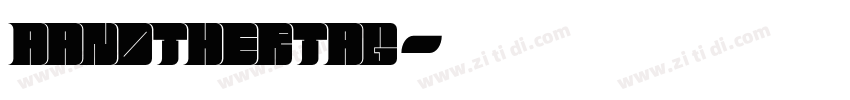 aAnotherTag字体转换