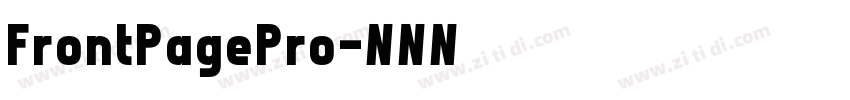 FrontPagePro字体转换