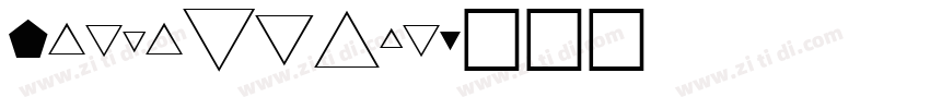 Geometrico字体转换