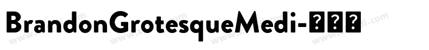 BrandonGrotesqueMedi字体转换 BrandonGrotesqueMedi字体转换