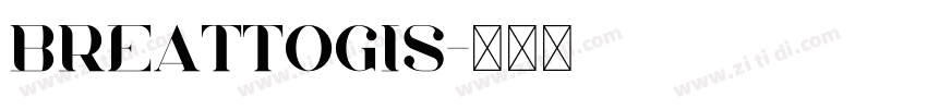 Breattogis字体转换