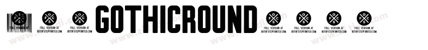 HWTGothicRound字体转换 HWTGothicRound字体转换