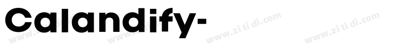 Calandify字体转换 Calandify字体转换