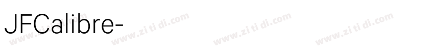 JFCalibre字体转换