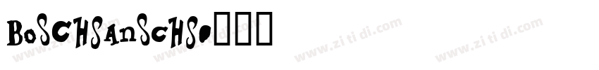 BoschSansCHS字体转换
