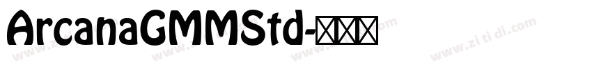 ArcanaGMMStd字体转换
