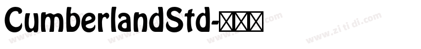 CumberlandStd字体转换