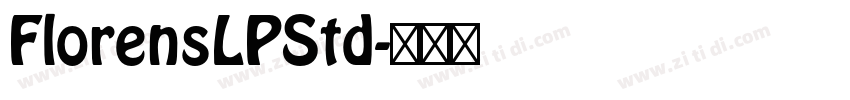 FlorensLPStd字体转换