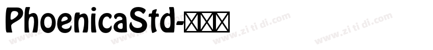 PhoenicaStd字体转换
