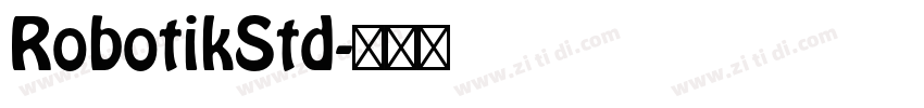 RobotikStd字体转换