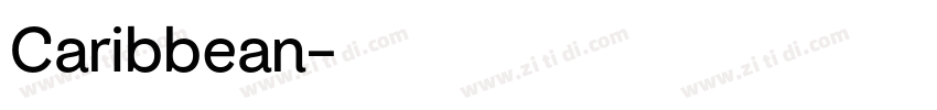 Caribbean字体转换
