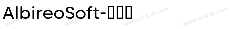 AlbireoSoft字体转换
