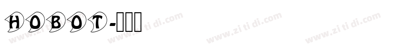 HOBOT字体转换