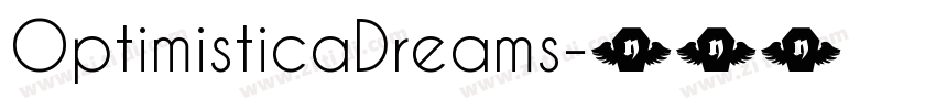 OptimisticaDreams字体转换