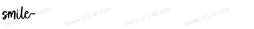 smile字体转换