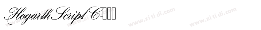 HogarthScriptC字体转换