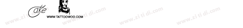 多乐滋Cake字体转换