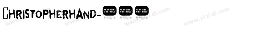 Christopherhand字体转换