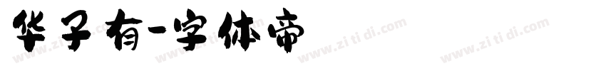 华子有字体转换