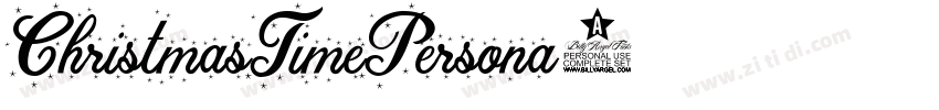 ChristmasTimePersona字体转换