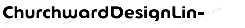 ChurchwardDesignLin字体转换